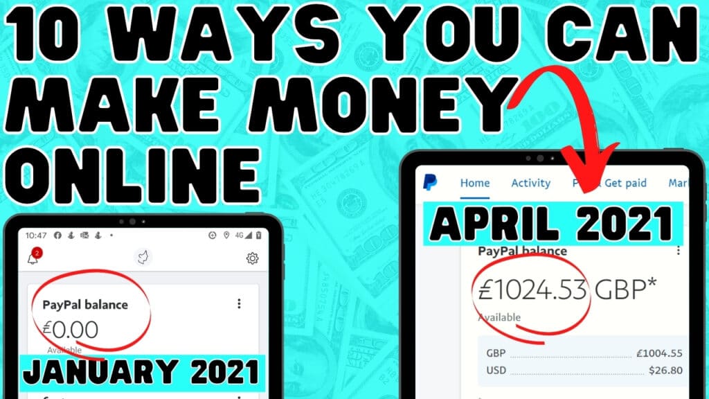 top 10 ways to make money online